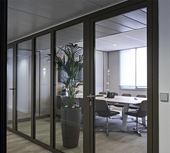 Modular glass stile doors in Vijayawada by Styling Space