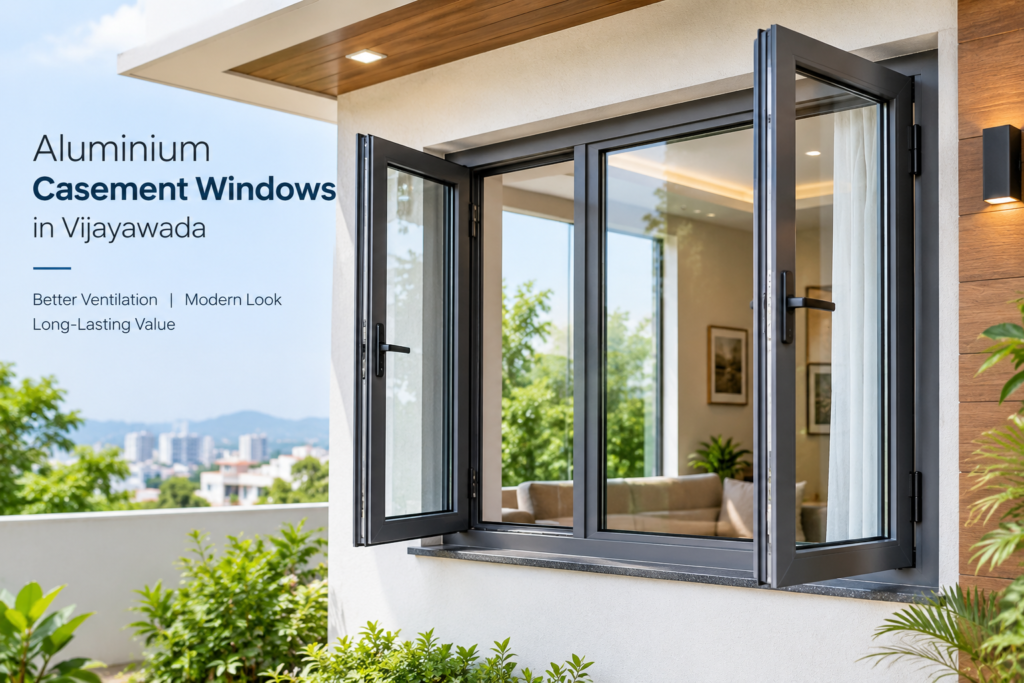 Aluminium Casement Windows in Vijayawada for Modern Homes